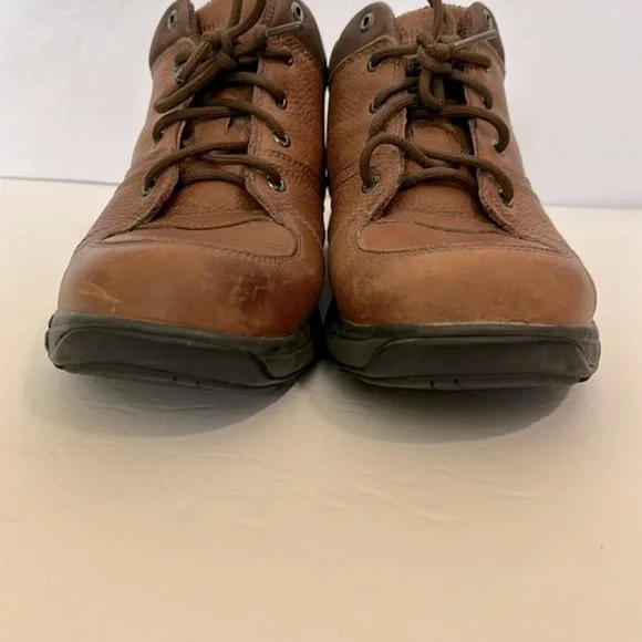 Dunham Men's Addison 8006BR Mid Cut Brown Leather Waterproof Boot Shoe Mens 9.5 - Picture 4 of 12